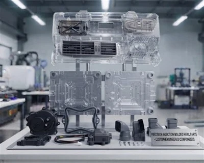 Enjeksiyon Kalıplı HVAC Parçaları